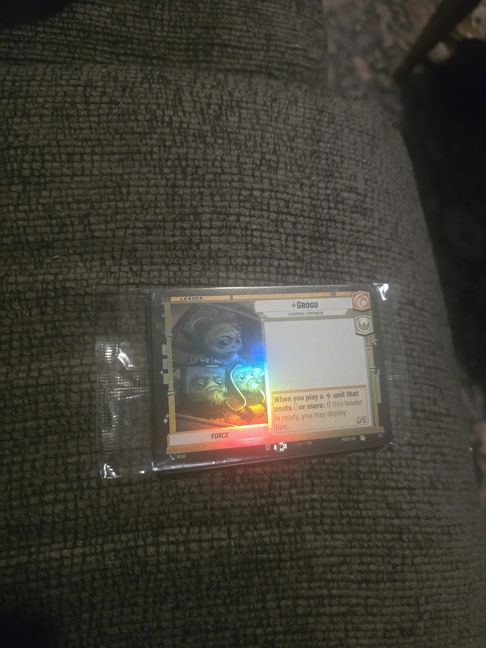 Star Wars Holographic and Promo Card Lot - Grogu & Razor Crest - Picture 2 of 2